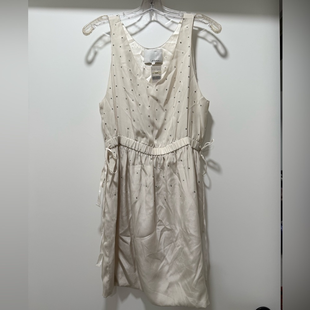 3.1 Phillip Lim White Ruffled Tiered Dress
